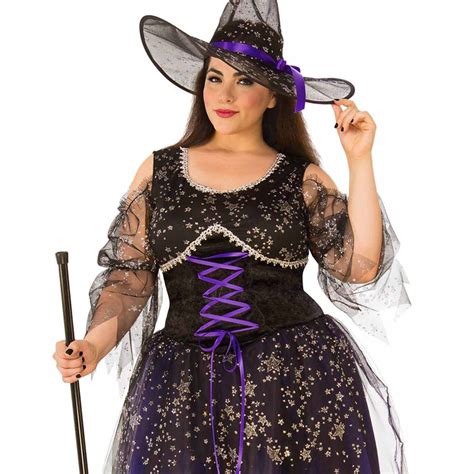 Plus size salem witch attire